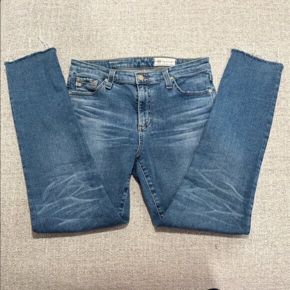AG Prima Ankle Cigarette Leg Jeans Size 28 - Picture 2 of 8